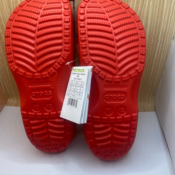 Crocs Classic Lucky Charms Clogs Red Size 10M/12W main image 6